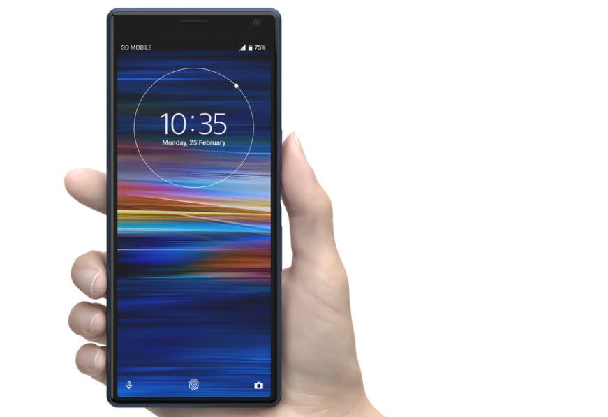 The Sony Xperia 10 (image: Sony)