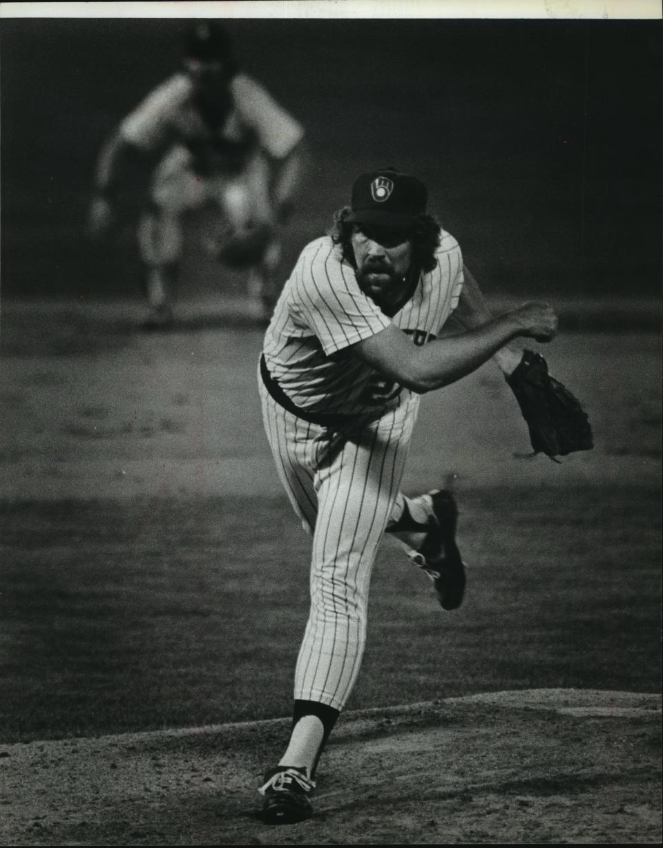 Pete Ladd was a key piece of the bullpen in the 1982 postseason, especially with Rollie Fingers sidelined by injury.