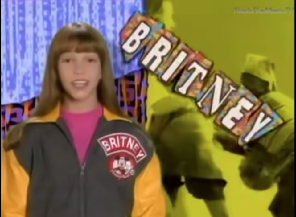 Britney Spears on the Mickey Mouse Club