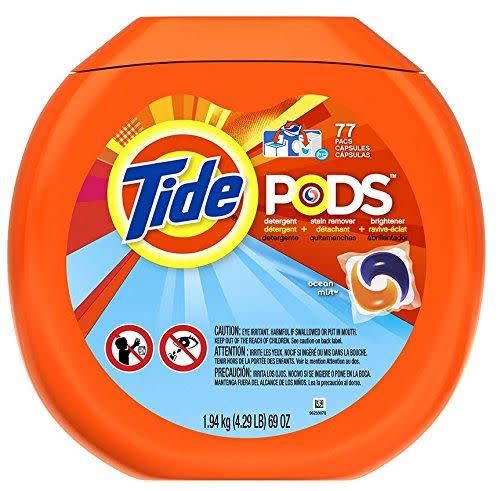 Teenagers are using Tide Pods for the challenge. Photo: Amazon