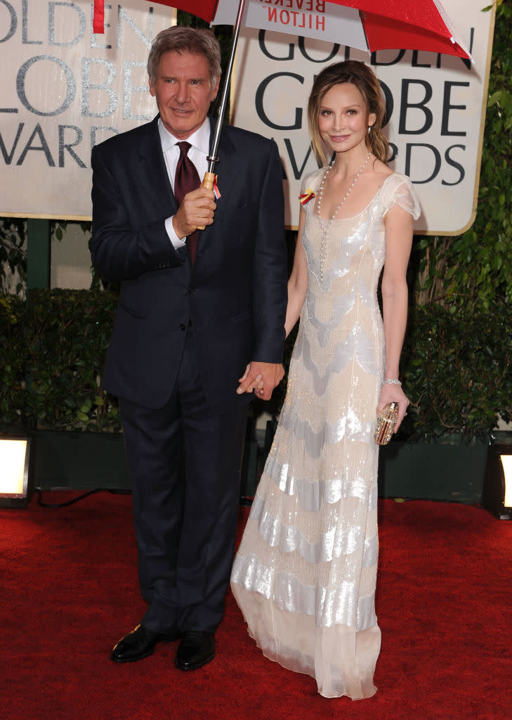 Ford and Flockhart tied the knot in 2010, pictured in the year they got married. (Getty Images)