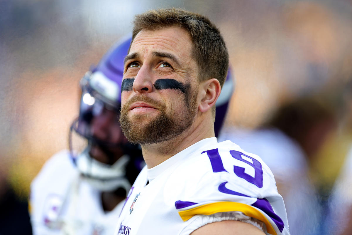 Adam Thielen will try to beat the Vikings this weekend