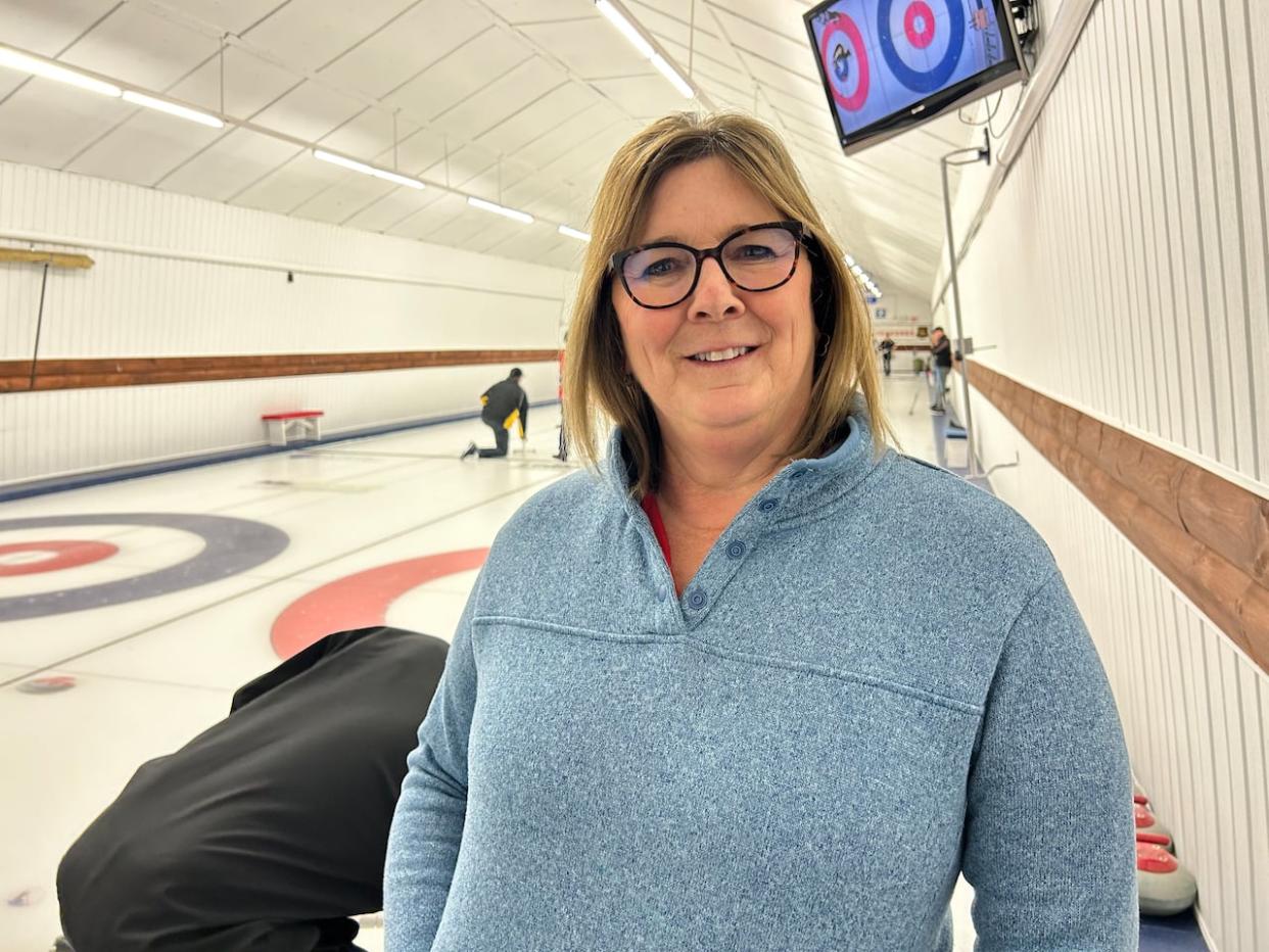Laura Derry has overseen the renovations and helped find the funding for it, by selling gift baskets and scoring some government grants.  (Jay Turnbull/CBC - image credit)