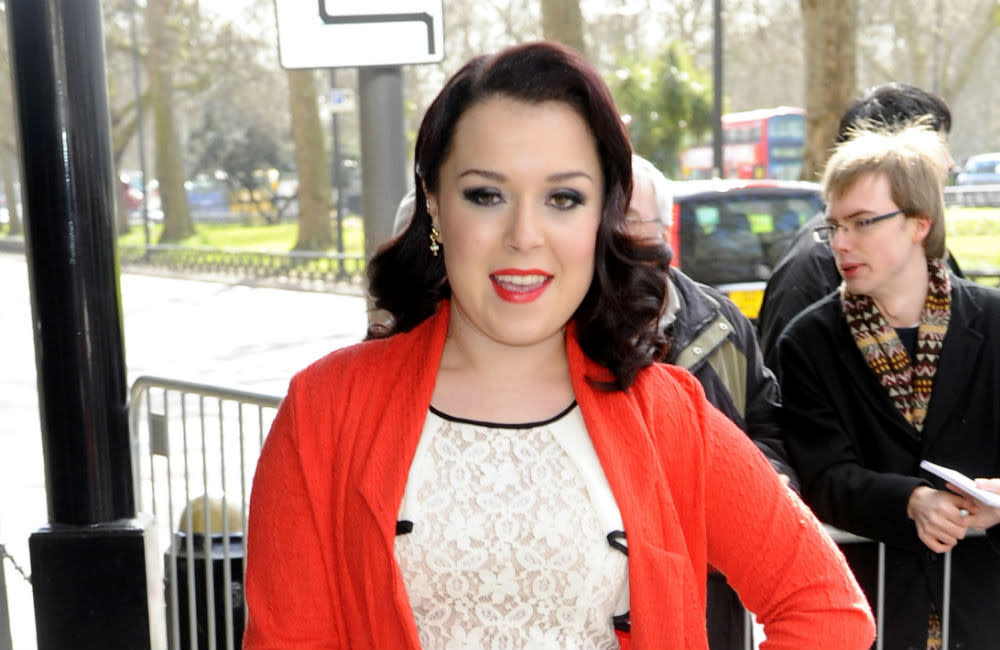 Dani Harmer had to pull out of two shows of her pantomime on Thursday credit:Bang Showbiz