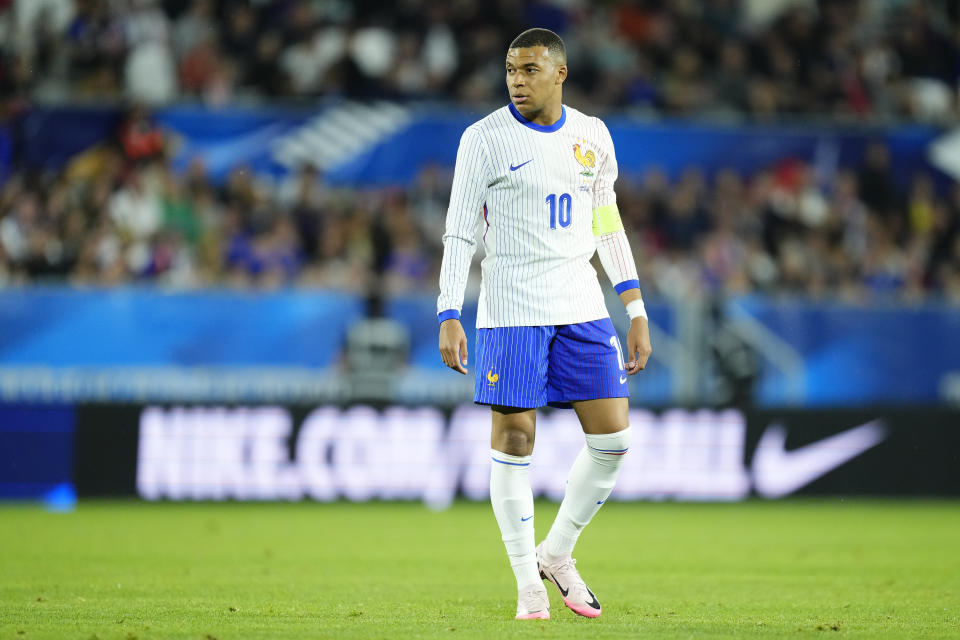 法國球星Kylian Mbappé。(Photo by Jose Breton/Pics Action/NurPhoto via Getty Images)