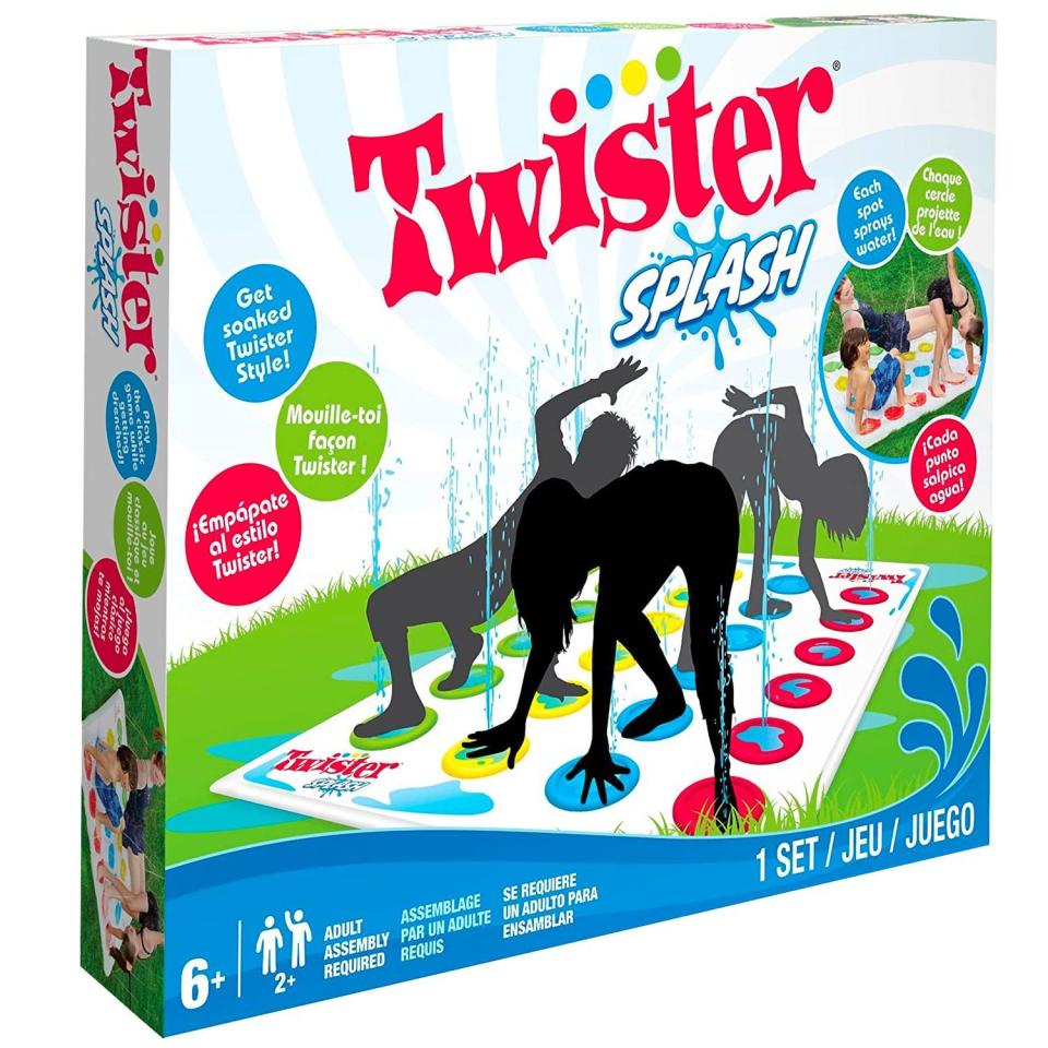 4) Twister Splash Water Game for Kids