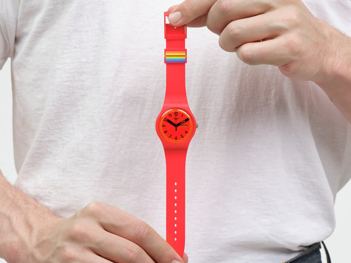 Swatch’s Pride Collection watch (Swatch)