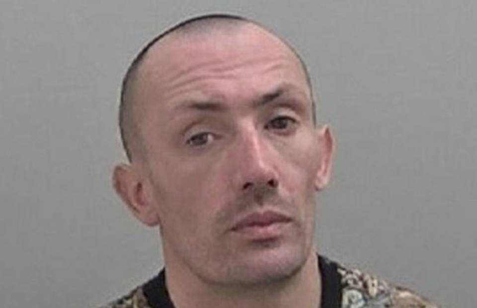 Jamie Nash, 41, was caught after leaving his fingerprints on a bottle of cleaning liquid. (SWNS)