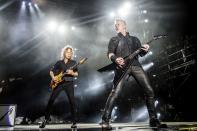 <p>Nr. 15: Metallica<br>Einkommen 2016: 16,13 Mio. €<br>(AP) </p>