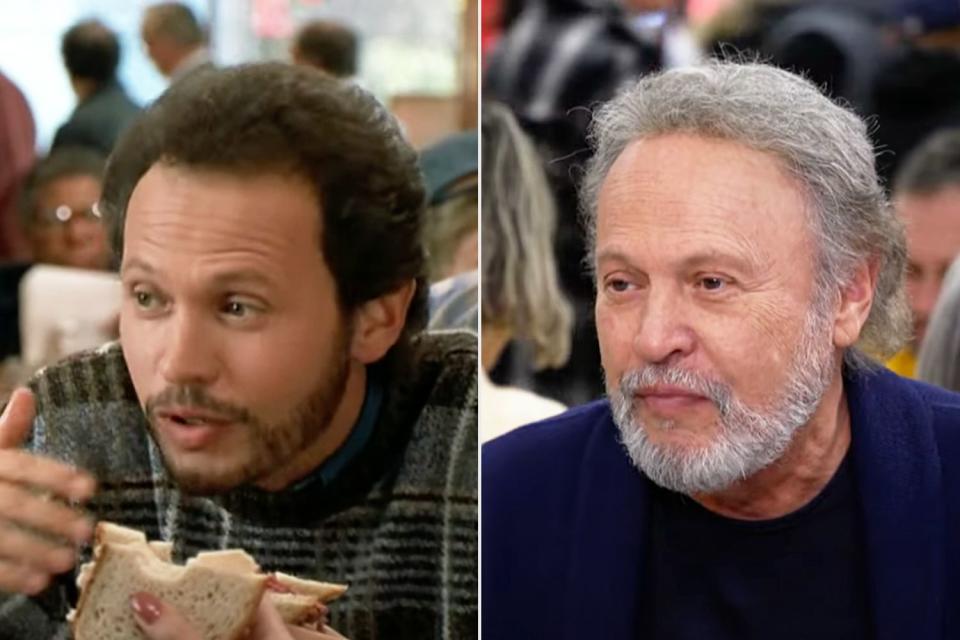 <p>CBS Mornings/YouTube</p> Billy Crystal revisits Katz