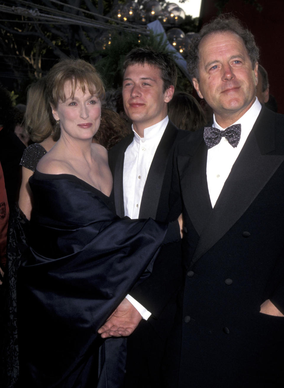 Meryl Streep, Donald Gummer and son Henry Gummer  (Ron Galella / Getty)