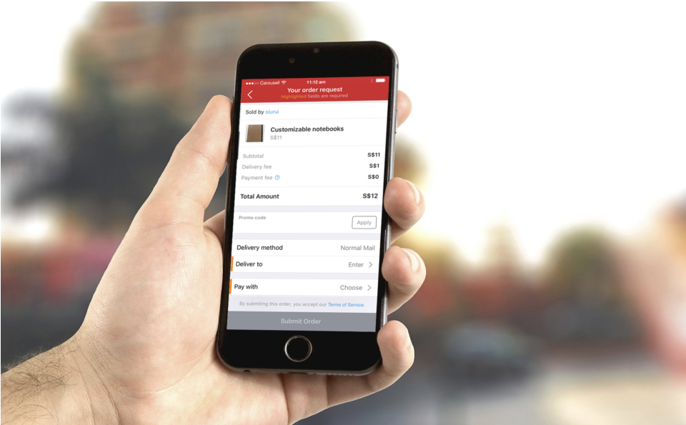 Carousell's payment system, CarouPay. (PHOTO: Carousell website)