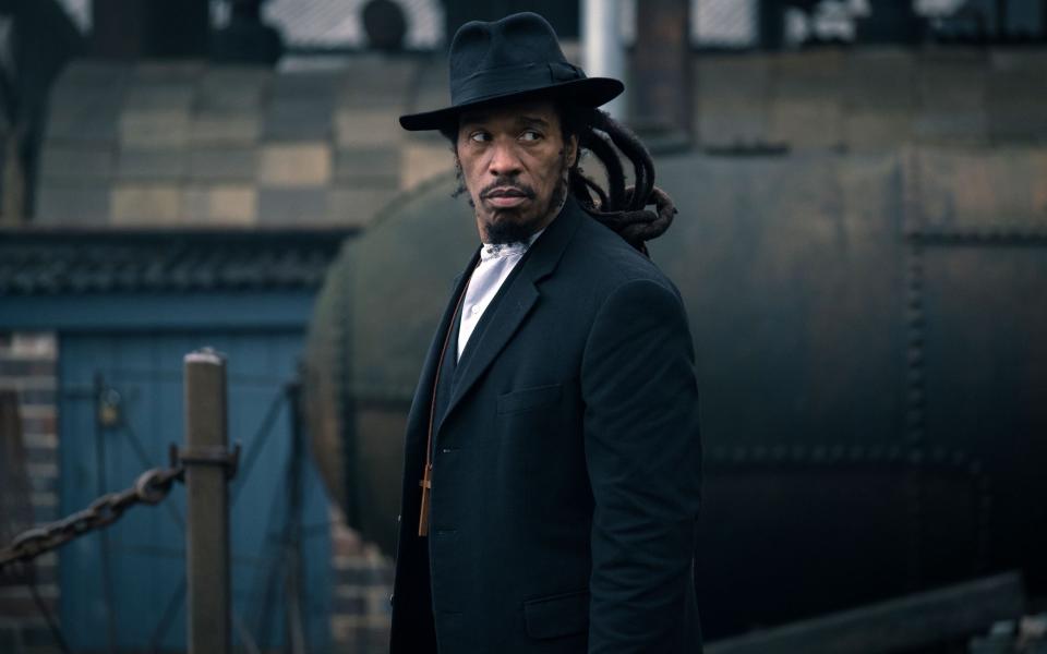 Zephaniah as the preacher Jeremiah Jesus in Peaky Blinders