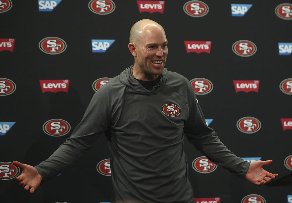 Robbie Gould and his agent have told the San Francisco 49ers that the kicker won't negotiate a long-term deal and would like to be traded. (AP)