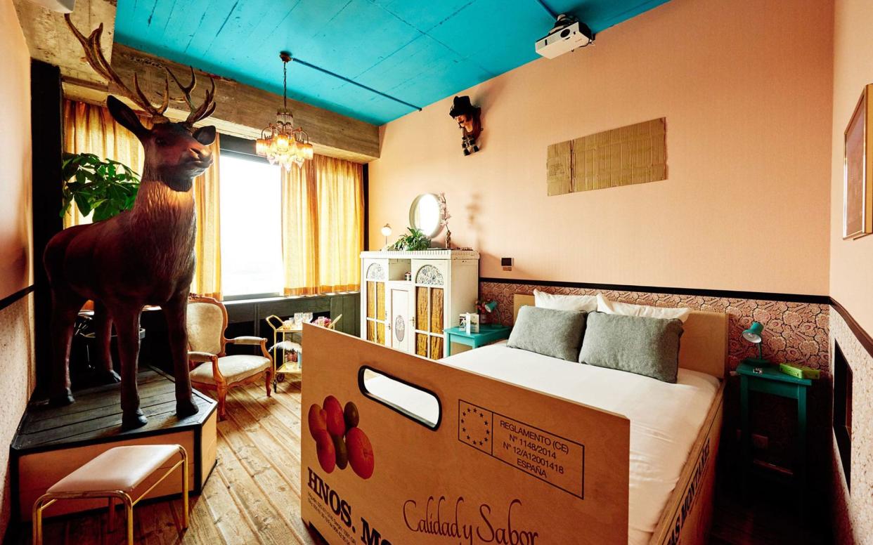 Colours are bold and bright at Volkshotel, with many a quirky designer flourish - Mr Mark GROENEVELDO