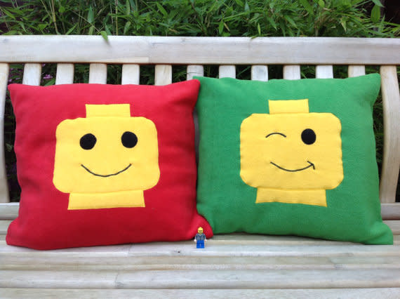 LEGO Head Pillows