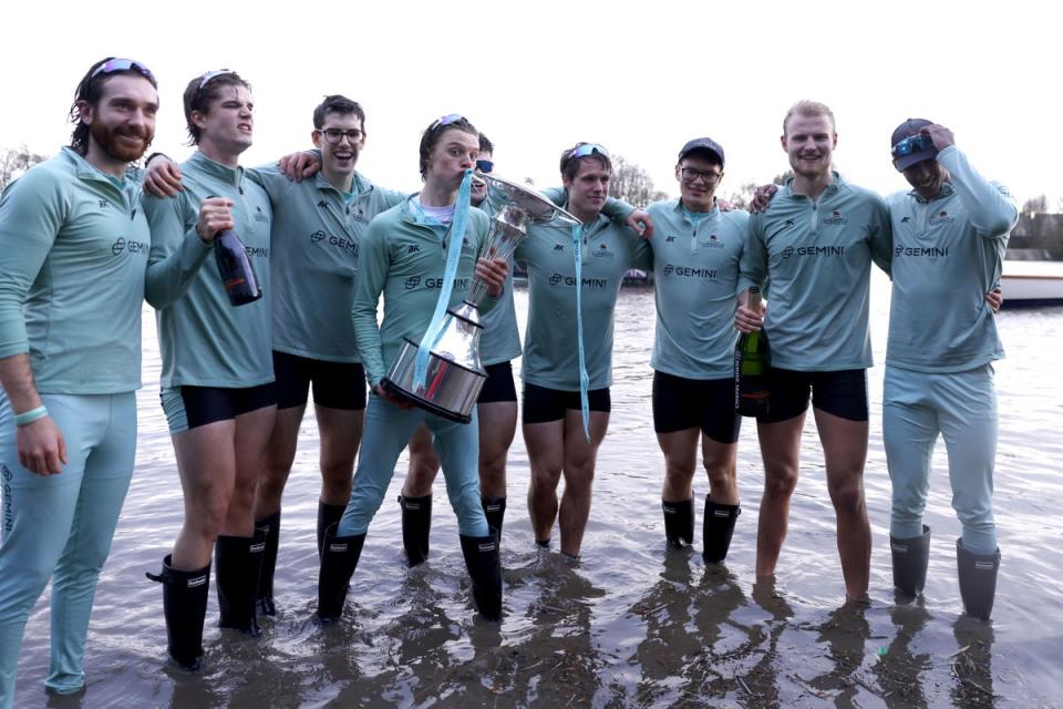 Cambridge claimed victory in the Boat Race (Steven Paston/PA) (PA Wire)