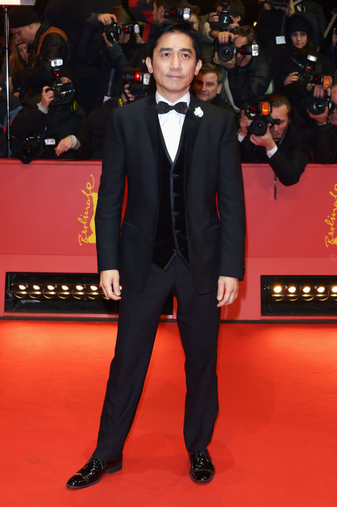 BERLIN, GERMANY - FEBRUARY 07: Tony Leung Chiu Wai attends 'The Grandmaster' Premiere during the 63rd Berlinale International Film Festival at Berlinale Palast on February 7, 2013 in Berlin, Germany. (Photo by Dominique Charriau/WireImage)