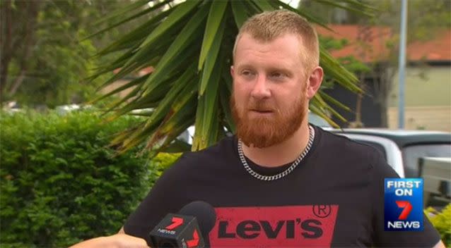 Mr Ross-Munroe said he could not abide people stealing things. Source: 7 News