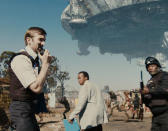 <p>DISTRICT 9 (2009): Thirty years ago, aliens made first contact with Earth. Humans waited for the hostile attack, or the giant advances in technology. Neither came. Instead, the aliens were refugees, the last survivors of their home world. The creatures were set up in a makeshift home in South Africa's District 9 as the world's nations argued over what to do with them. An insightful look into the ways of old and apartheid of a new kind.</p>