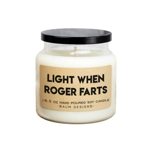 62) Personalized "Farts" Candle