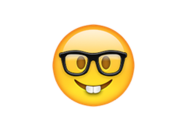 <p>The nerd emoji: not necessarily an insult in the year 2015.</p>