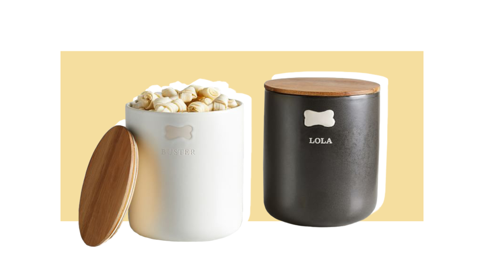 Mother's Day gifts for dog moms: treat canister