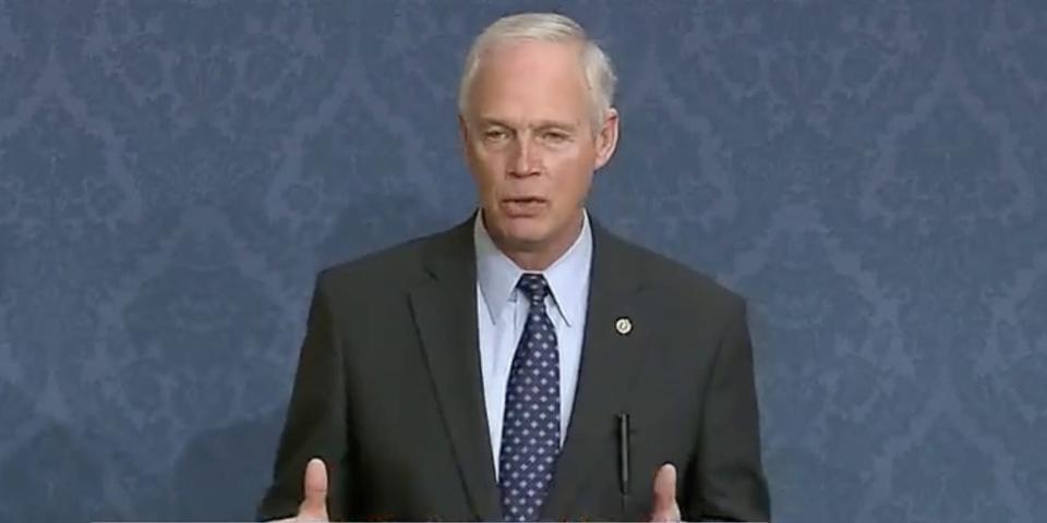 ron johnson covid bill