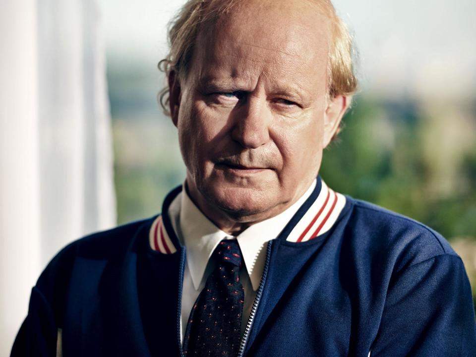 Stellan Skarsgard as Lennart Bergelin, Björn Borg’s coach and mentor in 'Borg McEnroe',: Rex Features