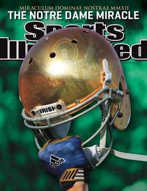 "The Notre Dame Miracle." Irish complete undefeated regular season.