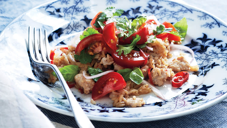 One-Pot Thai Turkey and Rice