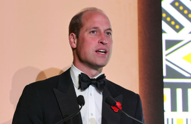 Prince William at Tusk Conservation Awards in London - Getty via PR handout - November 2022