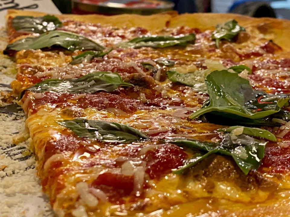 One tasty looking pie at Coniglio's Old Fashioned, which is located at 11 South Street in Morristown.