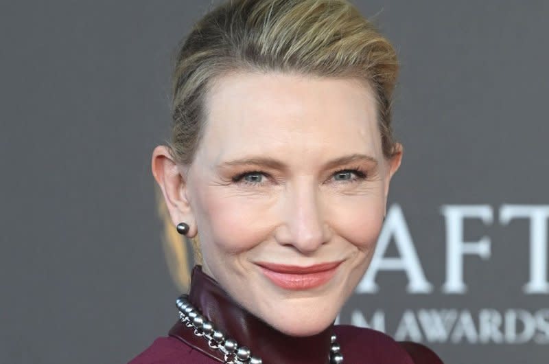 Cate Blanchett attends the EE BAFTA Film Awards in February. File Photo by Rune Hellestad/UPI