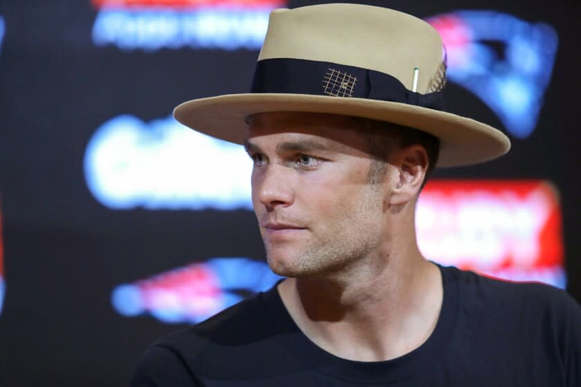 New England Patriots quarterback Tom Brady