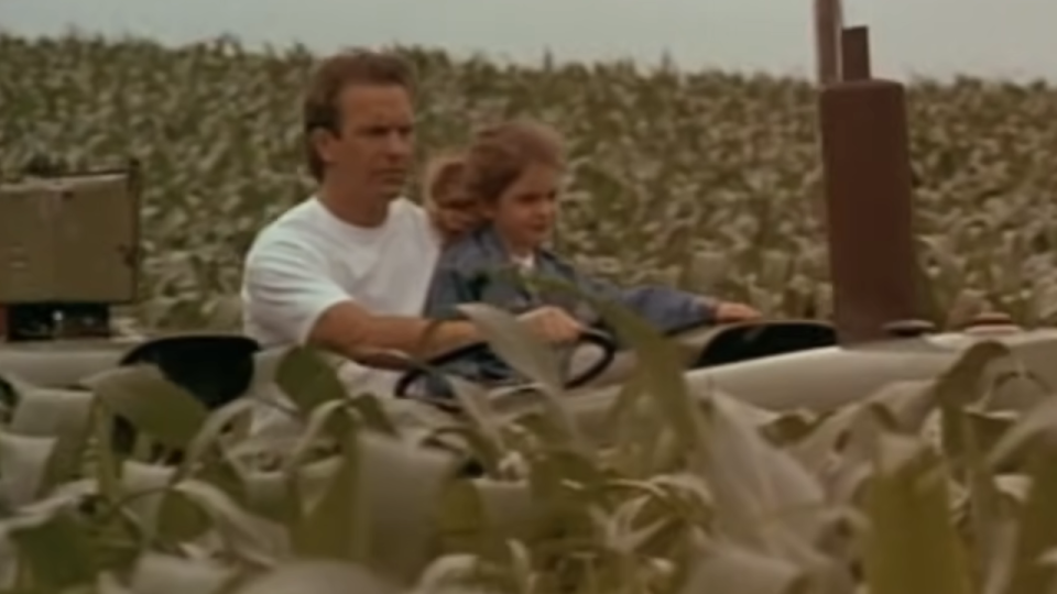 Kevin Costner in Field of Dreams.