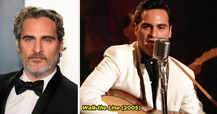 Joaquin Phoenix totally abandoned his own sense of self, refused to talk to his family, and lived only as Johnny Cash for the entirety of the Walk the Line filming.