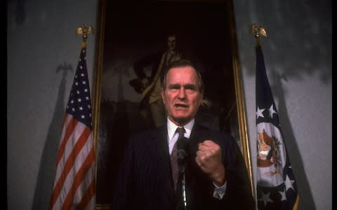 George HW Bush - Credit: Getty 