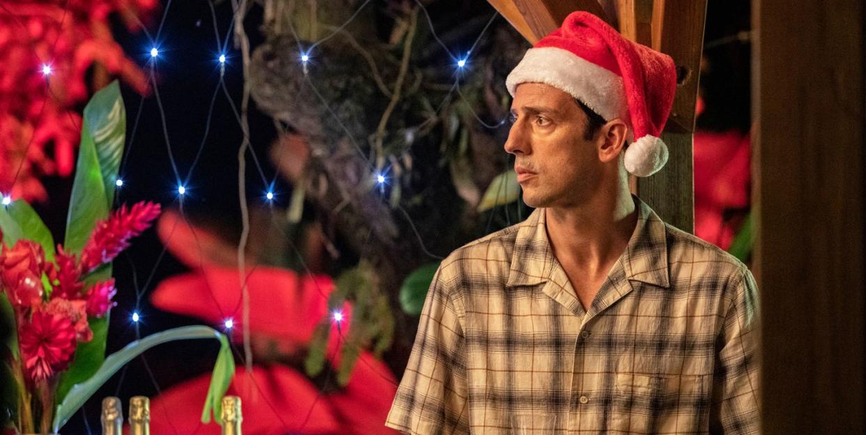 ralf little as di neville parker, death in paradise christmas special