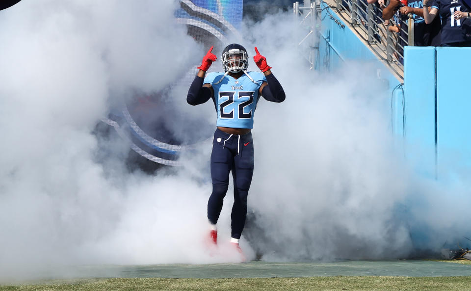 The Titans will get star Derrick Henry back for the divisional round, which will be a huge boost to the AFC's No. 1 seed. (Photo by Andy Lyons/Getty Images)