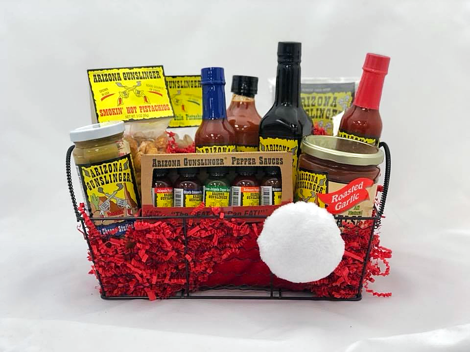 Arizona Pepper Products offers pepper sauces, salsa, barbecue and wing sauces.