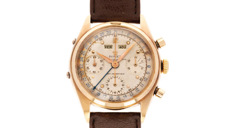 "John-Claud Killy" Datocompax 6063 in Rose Gold