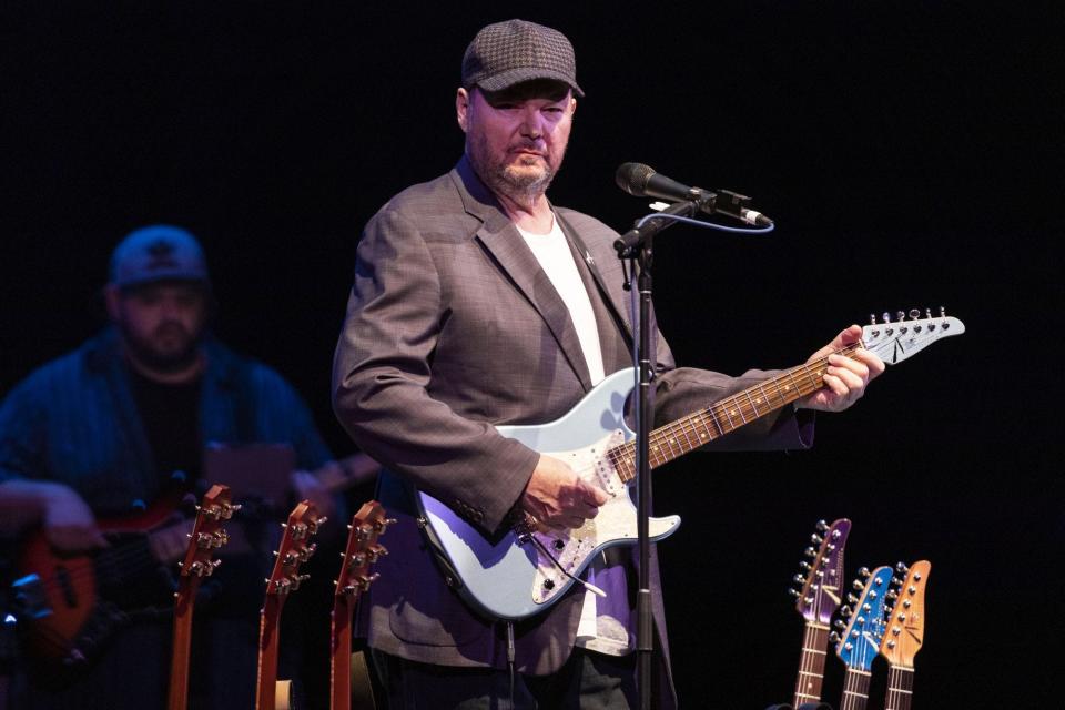 Singer Christopher Cross performs at The Hanover Theatre.