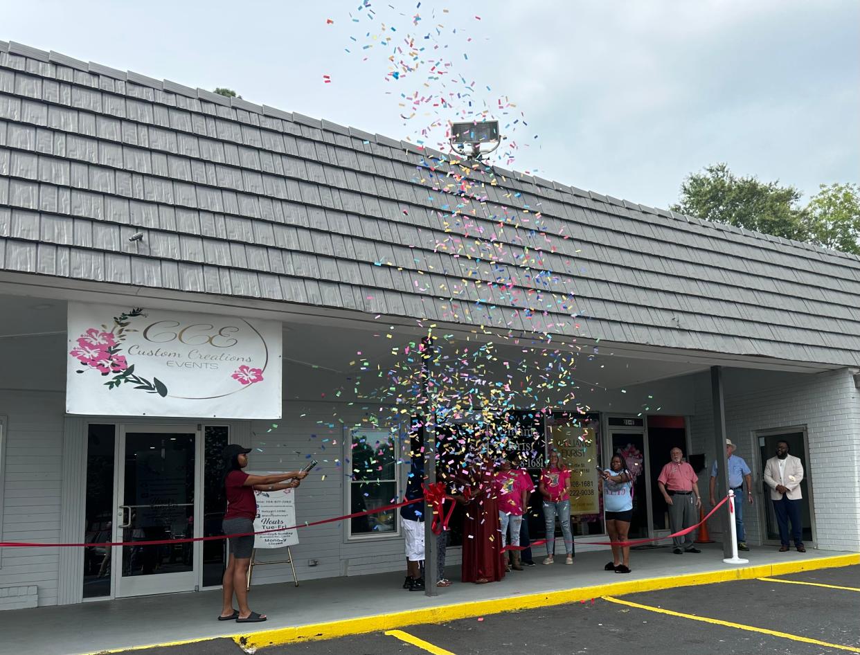 A ribbon cutting was held for Williams Florist and Custom Creations Events and Rentals Thursday.
