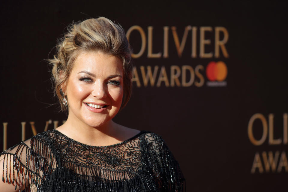 LONDON, ENGLAND - APRIL 09:  Sheridan Smith attends The Olivier Awards 2017 at Royal Albert Hall on April 9, 2017 in London, England.  (Photo by Mike Marsland/Mike Marsland/WireImage)
