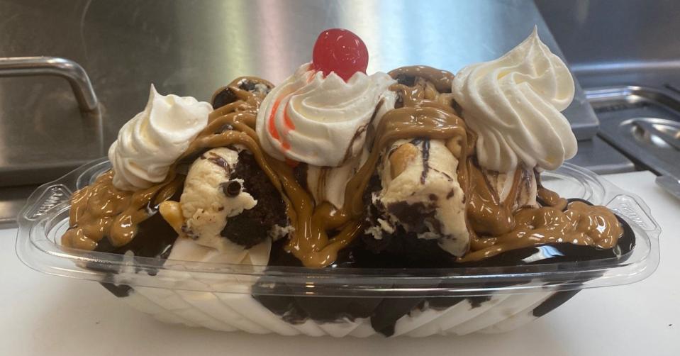 A scoopalicious selection awaits you at Just Ice Cream and a bit more in Brewster.