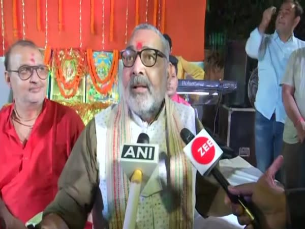 Union Minister Giriraj Singh. (Photo/ANI)