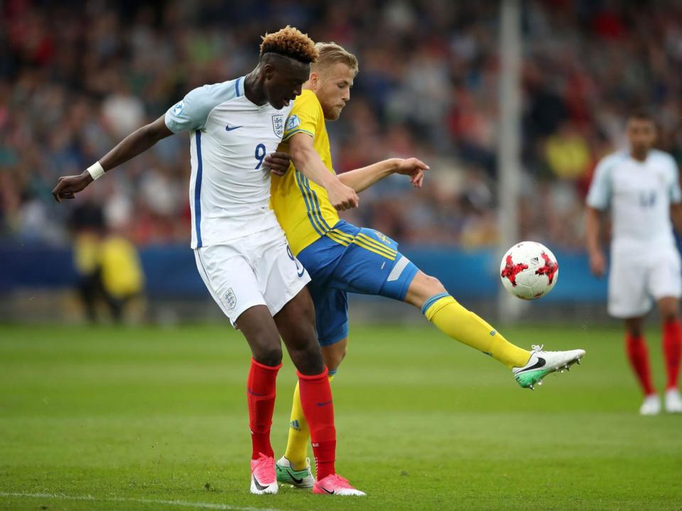 Tammy Abraham has yet to score for England (Getty)