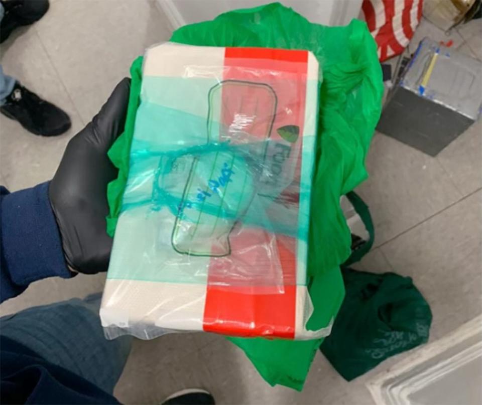 PHOTO: Evidence from the Bronx day care where a kilogram of fentanyl was stored on top of children’s play mats used for napping, where the child died and three other children were overcome on Sept. 15, 2023, in New York. (Courtesy DEA and the US Attorney’s office for the Southern District of New York)