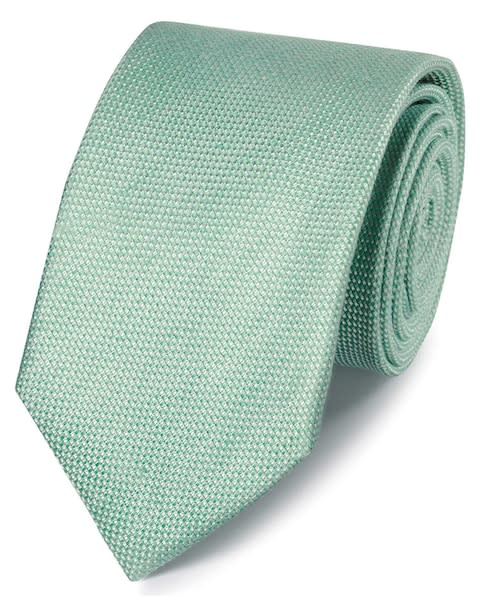 Linen tie, £14.95, ctshirts.com  